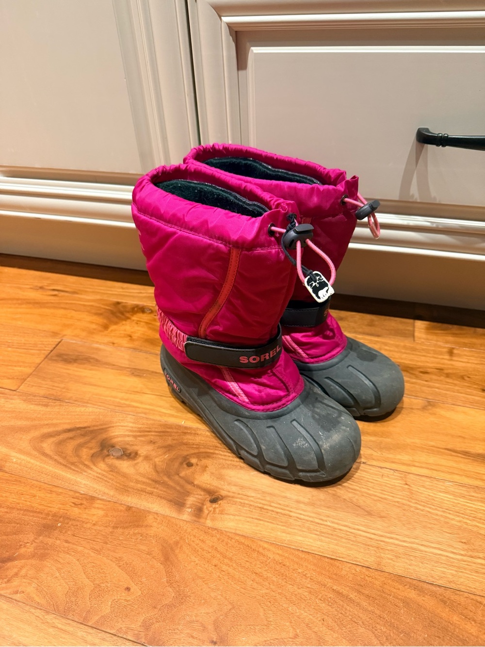 SOREL Kids' Pink Winter Snow Boots size 5